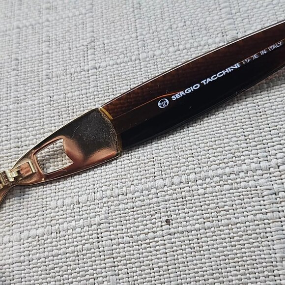 Sergio Tacchini Women Glasses Frame S.T1047 T802 Eyeglasses 135 Made in Italy - Picture 11 of 12